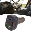 USB Charger Adapter 5-Port 95W Car Charger