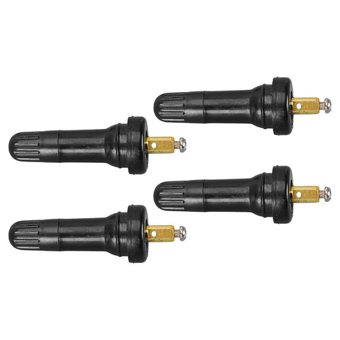 Buick Cadillac Chevrolet Dodge Jeep 4x Tire Pressure Sensor Valve Stems