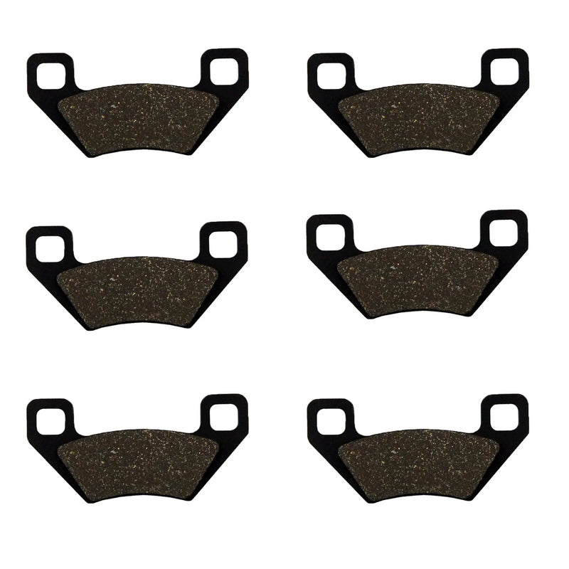 Arctic Cat 1000 MudPro 2 x Front & Rear Semi-Metallic Brake Pads (2010–2017)