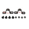 Harley Hydra Glide FL Black Rear Mudguard Mount U-Clamp (1941-1957)