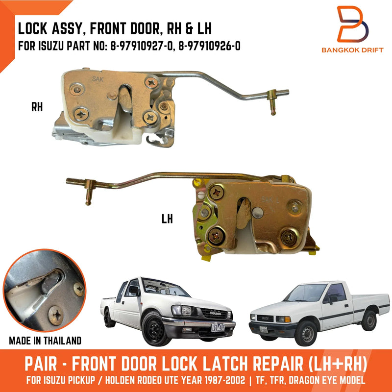 Isuzu Pickup, Holden Rodeo Front Door Lock Actuator (88-03)
