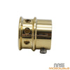 Harley Softail Standard FXST 1-7/8" Brass Drilled Exhaust Tip