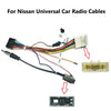 Nissan Stereo / DVD Player 20Pin Power Wiring Harness Connector Cable