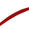 Alfa Romeo Giulia Red Headlight Eyebrow Eyelids Cover Trim (2015-2024)