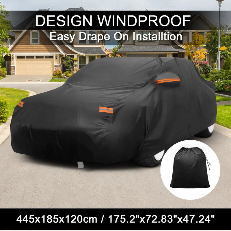 Toyota Supra Driver Door Zipper Waterproof Aluminum Film Car Cover