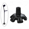 Walking Stick 19mm Non-slip Rubber Tripod Cane Tip