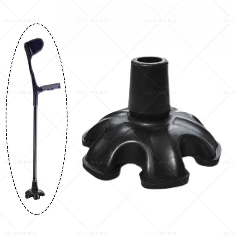 Walking Stick 19mm Non-slip Rubber Tripod Cane Tip