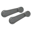 Toyota Hilux 2 x Grey Door Window Winder Handles (1983-1988)