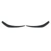 Benz A Class Carbon Fiber Black Front Bumper Side Air Vent Trims (13-15)