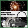 Motorcycle Brake Hose / 30cm / Hydraulic Brake Line Oil Hose 1 Set
