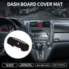 Honda CR-V 2017-2022 Sun Protector Black Red Dashboard Cover Mat