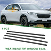 Honda HR-V (2016-2020) Black 4pcs Weatherstrip Window Seal