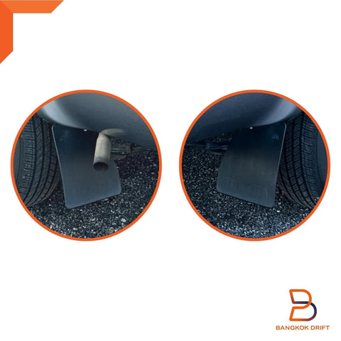 Toyota Hilux 2WD Rear Rubber Mud Flap Splash Guard (1988-1996)