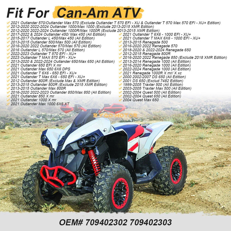 Can-Am Outlander 2x Left & Right Tie Rod End Kits