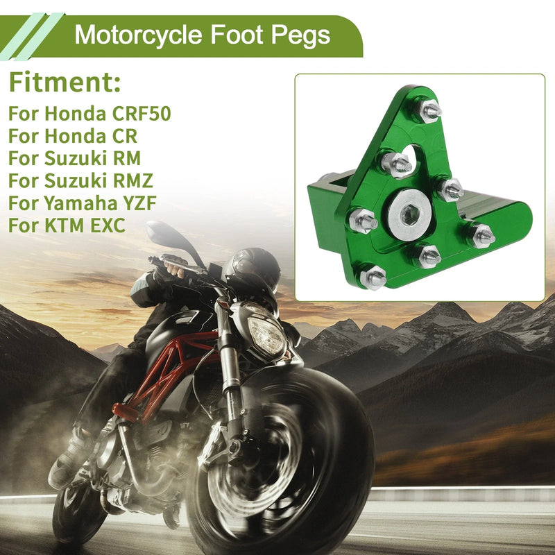 Honda CRF50 1 Pc Foot Pegs Motorcycle