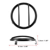 Jeep Wrangler 1 Pair Round Turn Signal Light Grill Guard Cover (2007-2018)