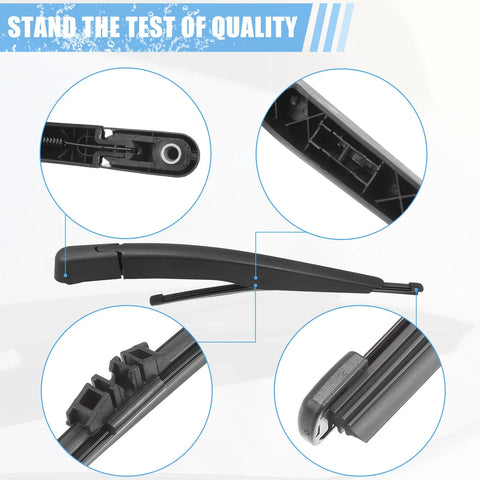 Ford Explorer Rear Windshield Wiper Blade Arm Set (2011-2019)