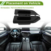Toyota Yaris Rear Left & Right Window Switch Bezel Covers (2006-2011)
