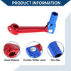 Bosuer M5 Folding Gear Shifter Lever Red Blue