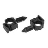 Ford 40.6mm Black Plastic Car Wiring Harness Retainer Clips