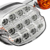 Harley Low Rider ST FXLRST LED Rear Turn Signal Tail Brake Lights (22-25)