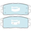 BMW M6 4WD Rear Disc Brake Pad Set (2005 - 2010)