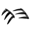 Benz W176 A200 A250 A45 Gloss Black Rear Bumper Splitter Canard