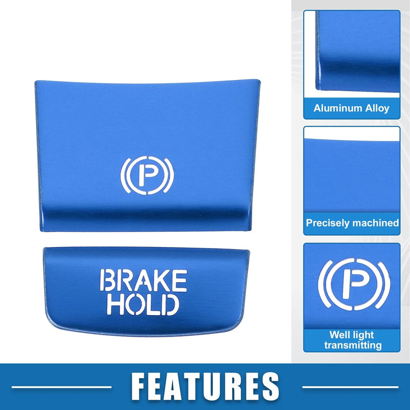 Honda HR-V Handbrake Button Stickers with Adhesive Covers (2016-2020)
