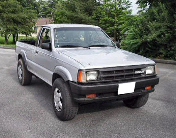 Mazda B2000 B2200 B2600 LH Rear Tail Light Lens (1990-1993)