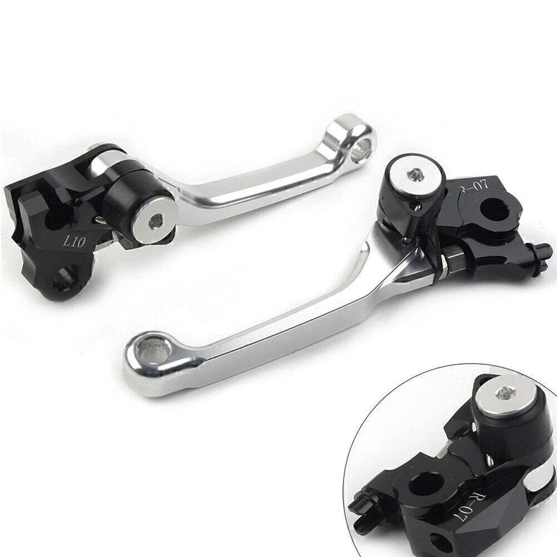Honda CRF250R CRF450R Brake Clutch Levers  Pivot SILVER (2007-2022)