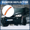 BMW X5 (2014-2018) 1Pc Red Yellow Front Left Bumper Reflector