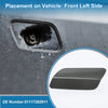 BMW 640i (2012-2015) Gray Washer Nozzle Cover Cap Front Left