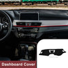 BMW X1 F48 Sun Protector Black Dashboard Cover Mat (2016-2022)