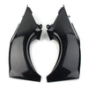 Kawasaki ZX12R Black ABS Air Duct Tube Covers (2000-2001)