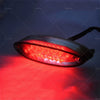 Universal Motorcycle License Plate Lamp 28 LED Brake Stop Tail Light