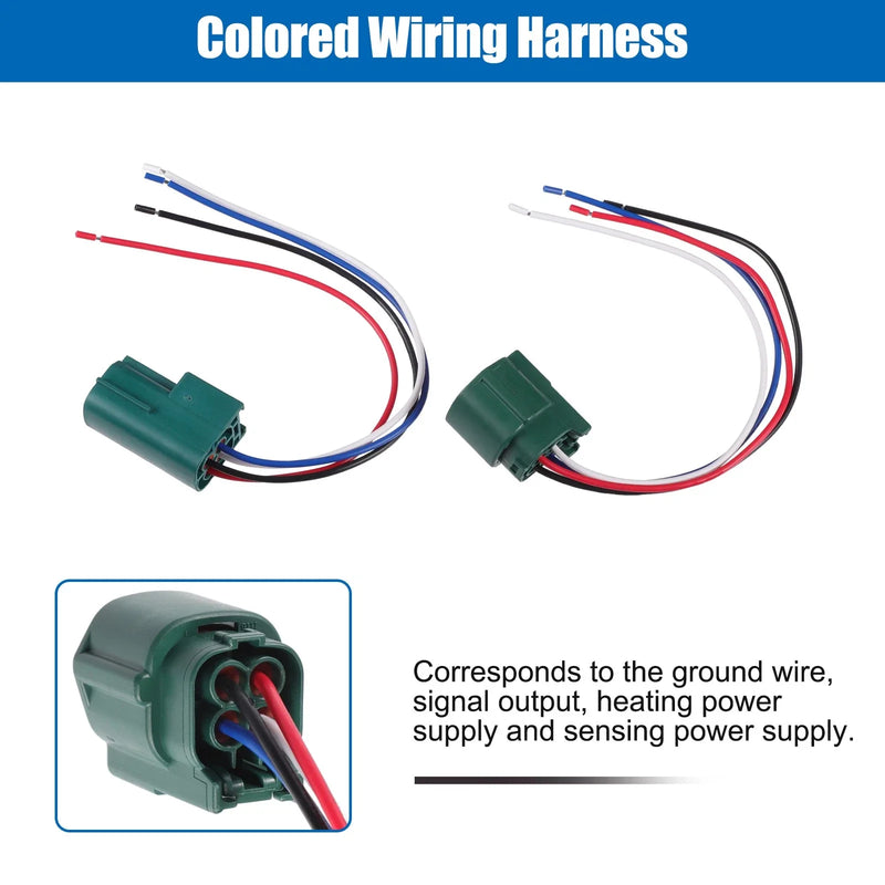 Nissan Infiniti 1 Set 4 Pin Male Female Connector O2 Sensor Cable