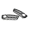 Audi A5 Honeycomb Mesh Fog Light Grille Cover (2008-2011)