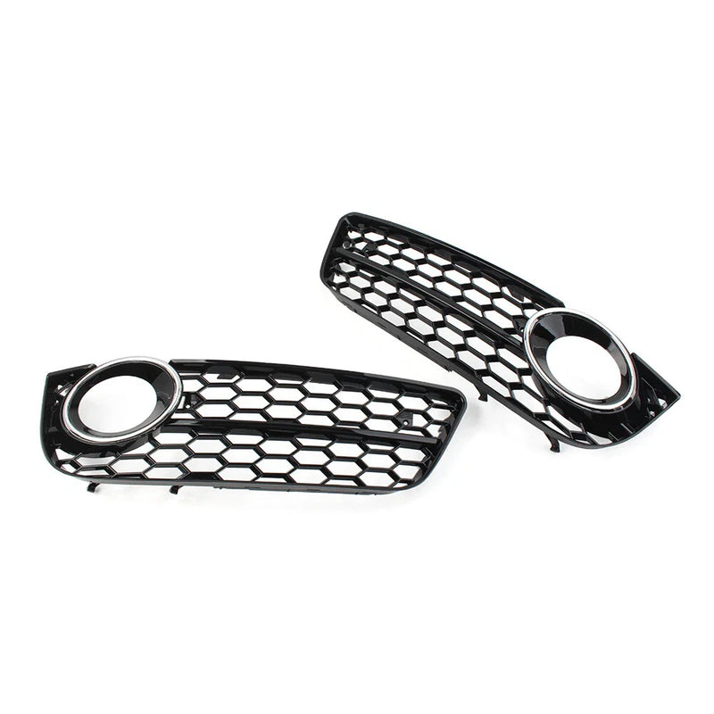 Audi A5 Honeycomb Mesh Fog Light Grille Cover (2008-2011)