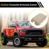 Ford F-150 Microfiber Leather Beige Center Console Armrest Cover