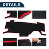 Nissan NOTE e-POWER E13 (2020-2024) Black Red 1 Set Dashboard Cover Mat