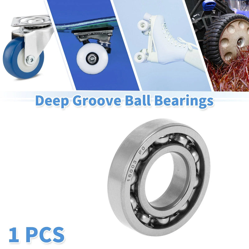 Scooter Skateboard Wheel Deep Groove Ball Bearings / 17x35x8mm / P0