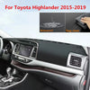 Toyota Highlander PU Leather Pad Dashboard Cover Mat Dashmat (2015–2019)