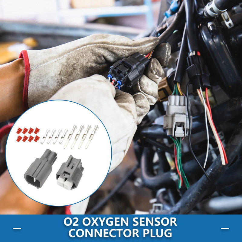 Toyota Lexus 4 Pin O2 Oxygen Sensor Connector Plug (No. 9098011028)