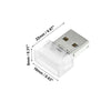 Mini USB Car Interior Night Lights - Multicolor Ambient