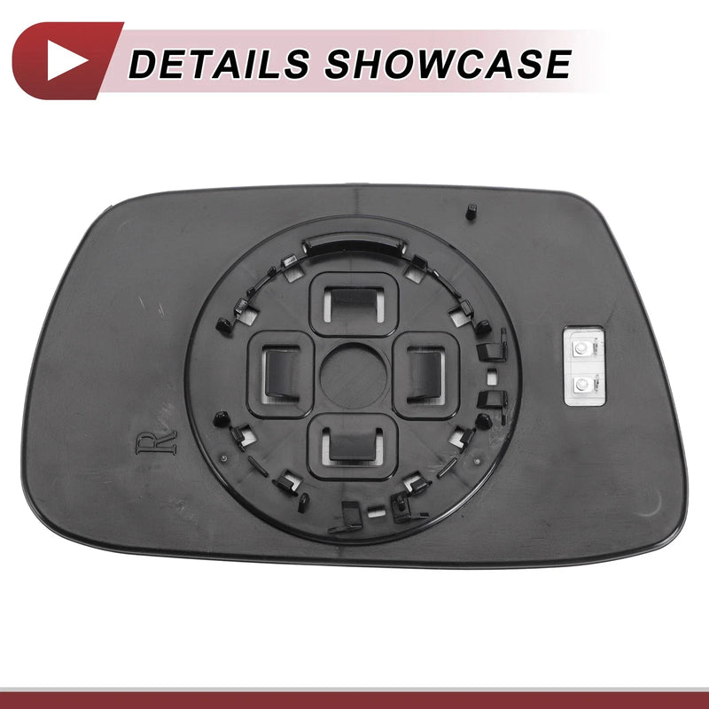 Jeep Grand Cherokee Heated Right Passenger Side Mirror Glass