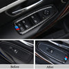 BMW F30 3 Series Carbon Fiber Window Panel Cover Trim (2012-2019)