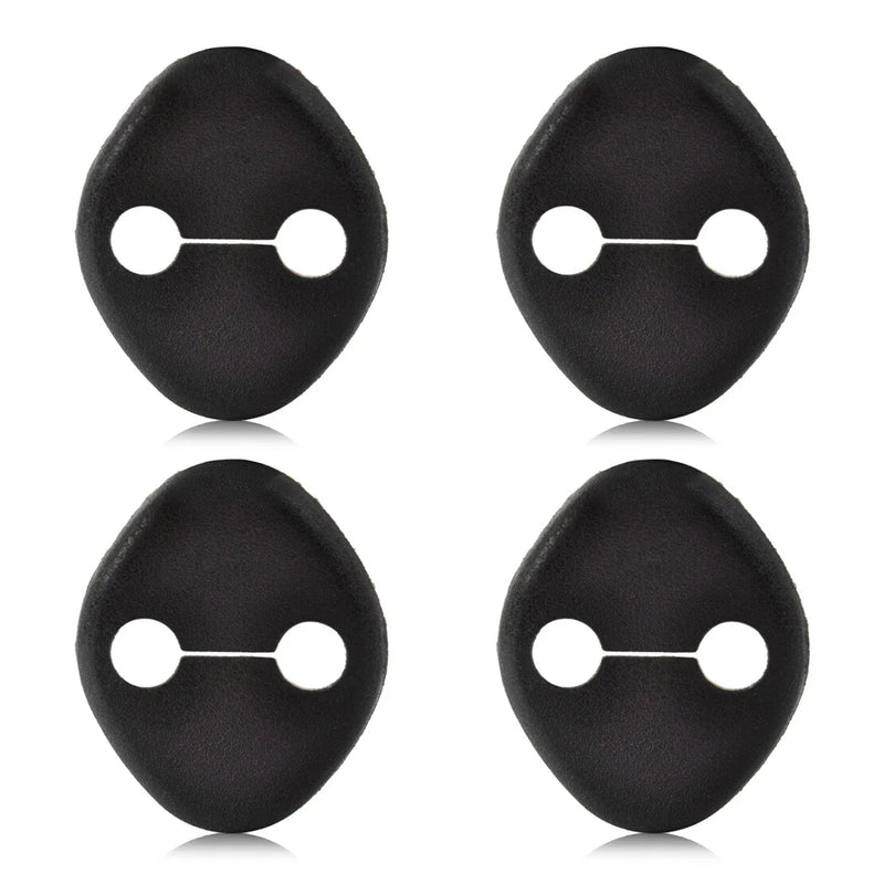 Hyundai Kia 4 x Car Door Striker Cover Lock Antirust Protector