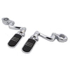 Motorcycle Engine Guard 360 Adjustable Highway Foot Pegs 1.25"