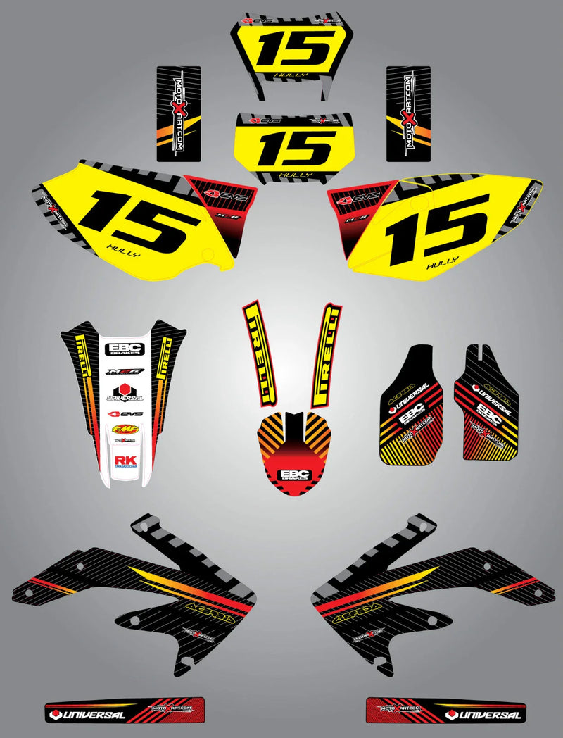 Honda CRF 250X Full Custom Graphic Kit (2004-2012)