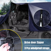 Jeep Wrangler JK JL Hardtop 4 Door 2007-2021 with Zippers SUV Car Cover